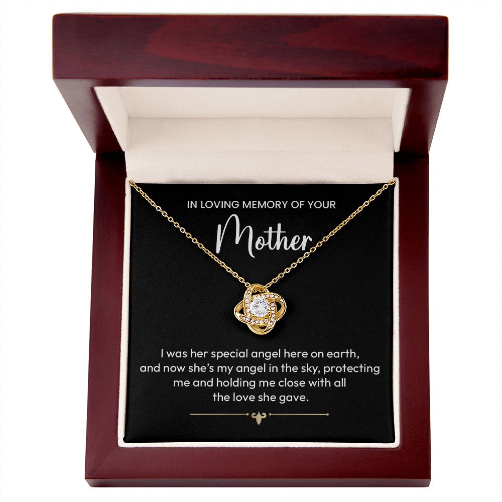 In Loving Memory Necklace For Mother – Heartfelt Memorial Jewelry Gift