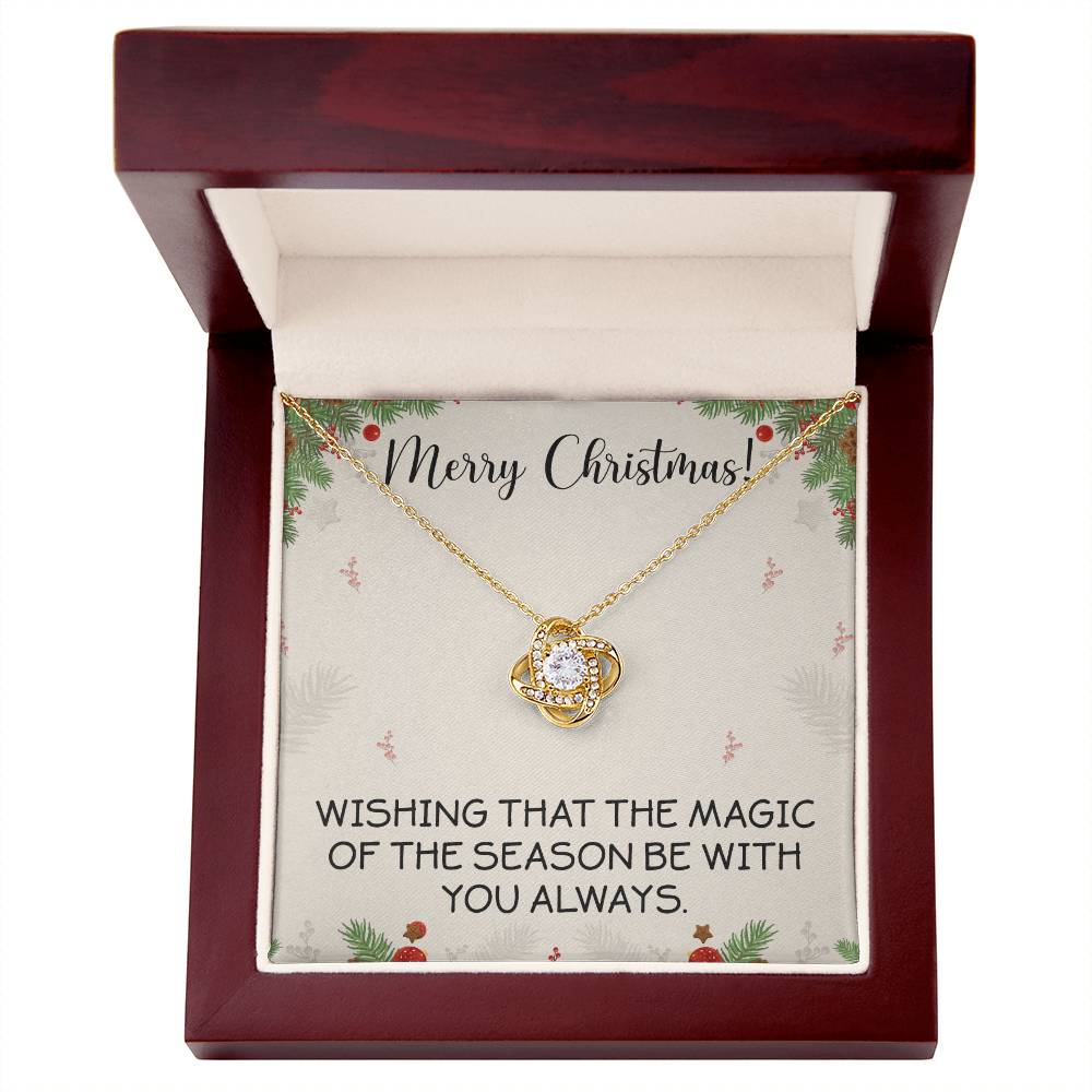 Merry Christmas Wishing That The Magic Of The Season Be With You Always.