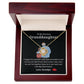 Granddaughter Gift from Grandpa – Pendant with Message Card