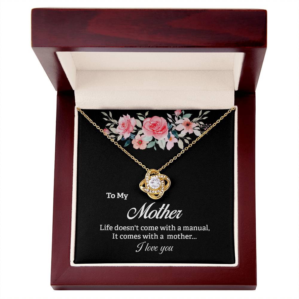 Mother Necklace Gift with Sentimental Message Card