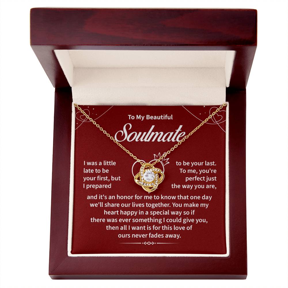 Soulmate Necklace for Her – Romantic Gift Box Jewelry