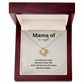 Mama of an angle necklace