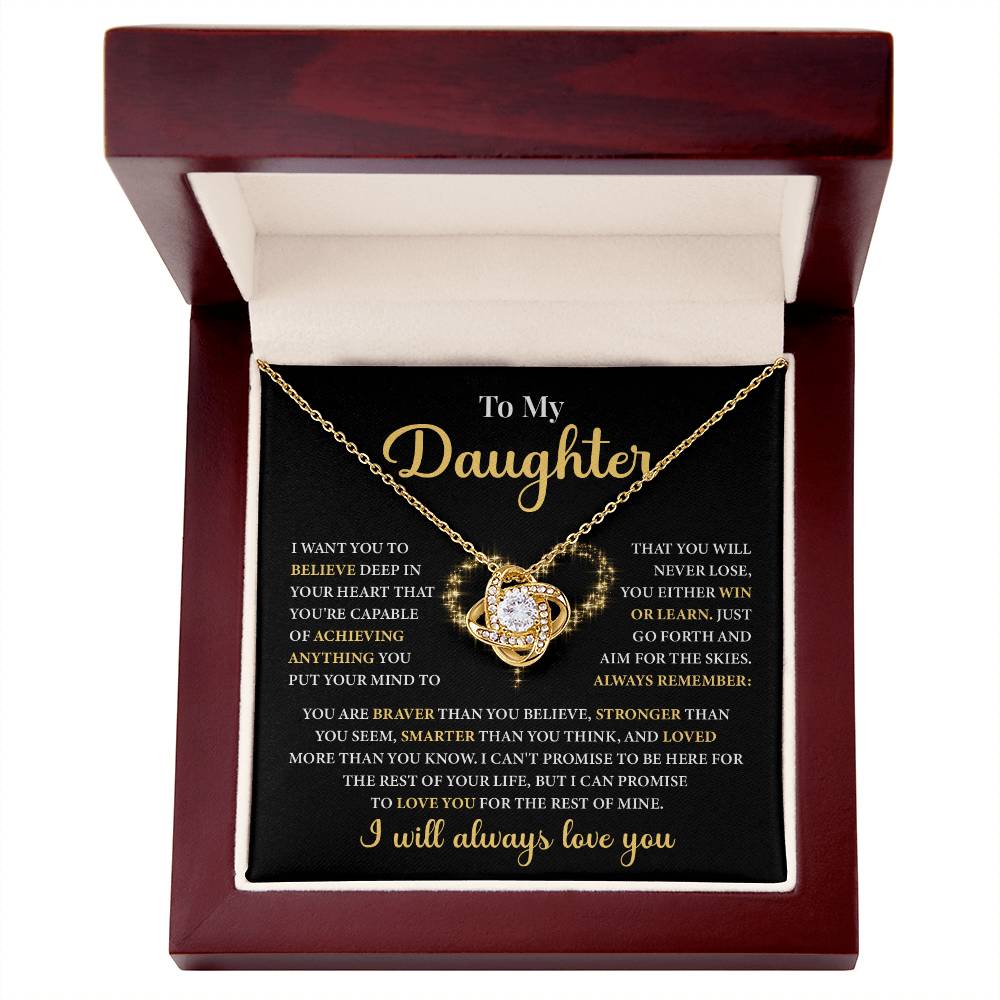 Daughter Gift from Parent – Believe in Yourself Card