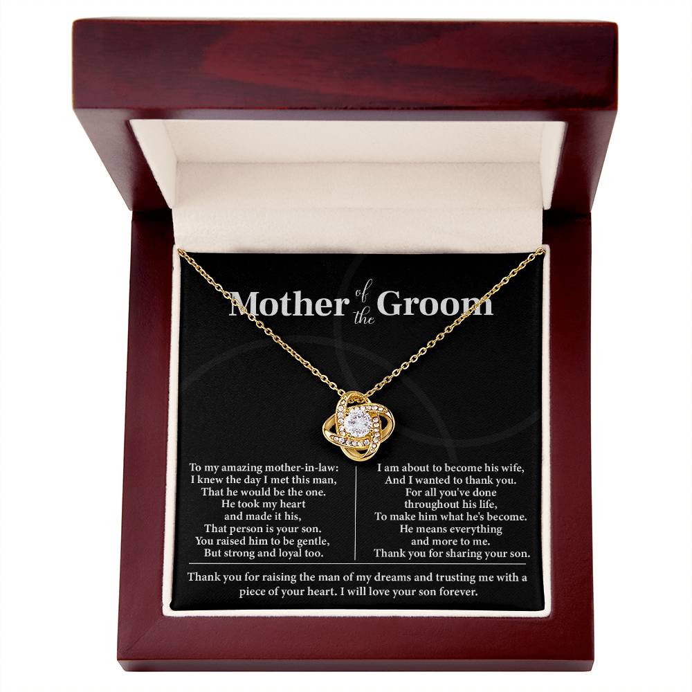 Mother of the Groom Gift – Necklace from Future Daughter-in-Law