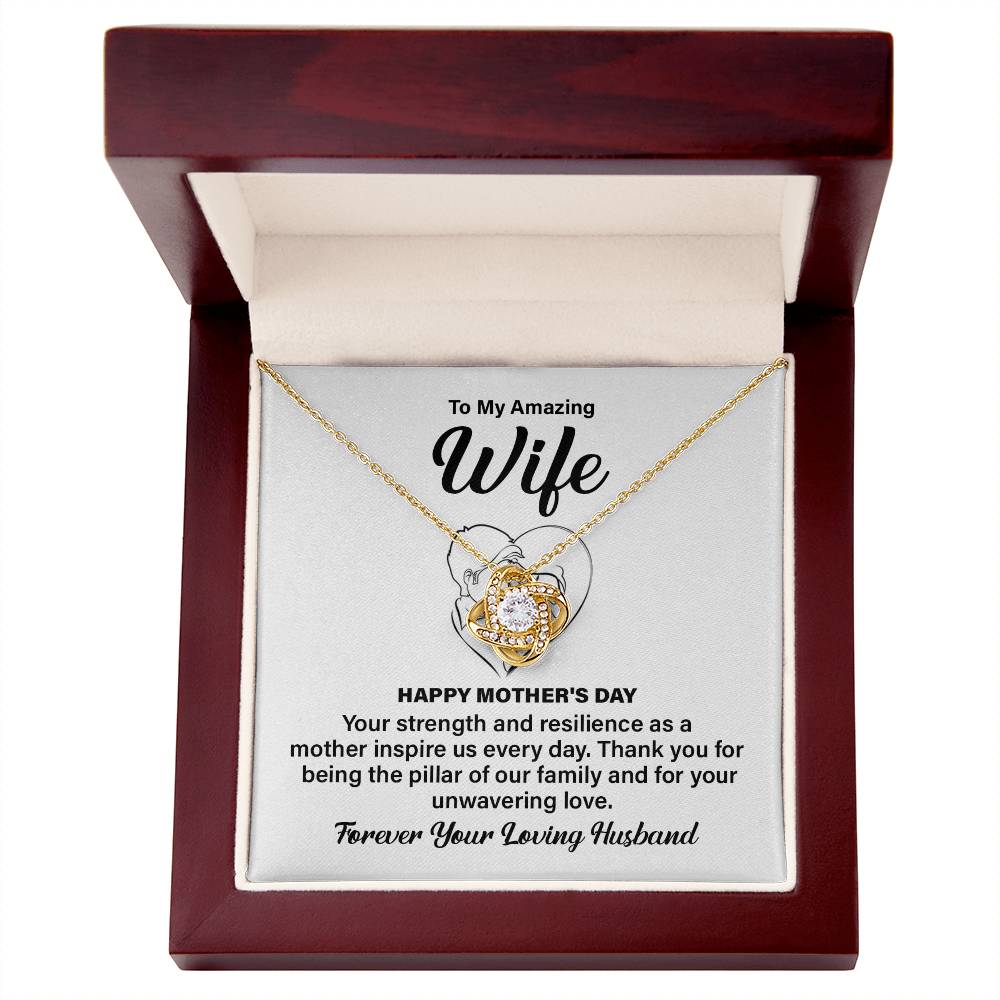 Wife Mother's Day Gift from Husband – Message Card Box