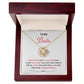 Bestie Necklace Gift with Strong Bond Message Card