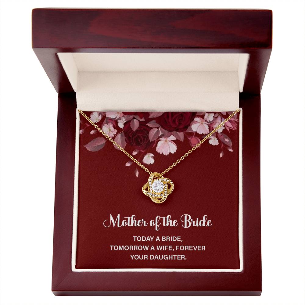 Mother of Bride Gift from Daughter Wedding Card