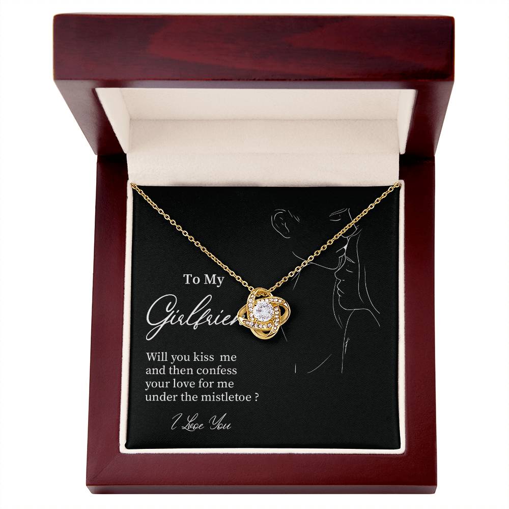 Christmas Gift for Girlfriend Necklace with Gift Set
