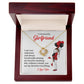 Romantic Necklace for Girlfriend with Gift Card Box