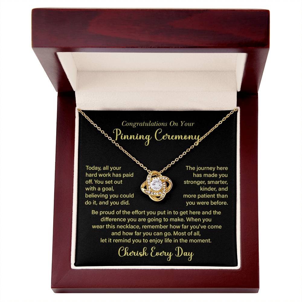 Congratulations On Your Pinning Ceremony Necklace Pinning Ceremony Necklace Gift Congratulations Pinning Ceremony Jewelry Journey Of Success Necklace Pinning Ceremony Milestone Necklace Necklace To Celebrate Hard Work Pinning Ceremony Keepsake Jewelry