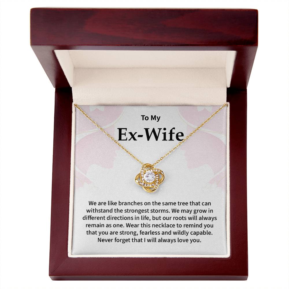 Ex-Wife Gift from Ex-Husband with Message Card