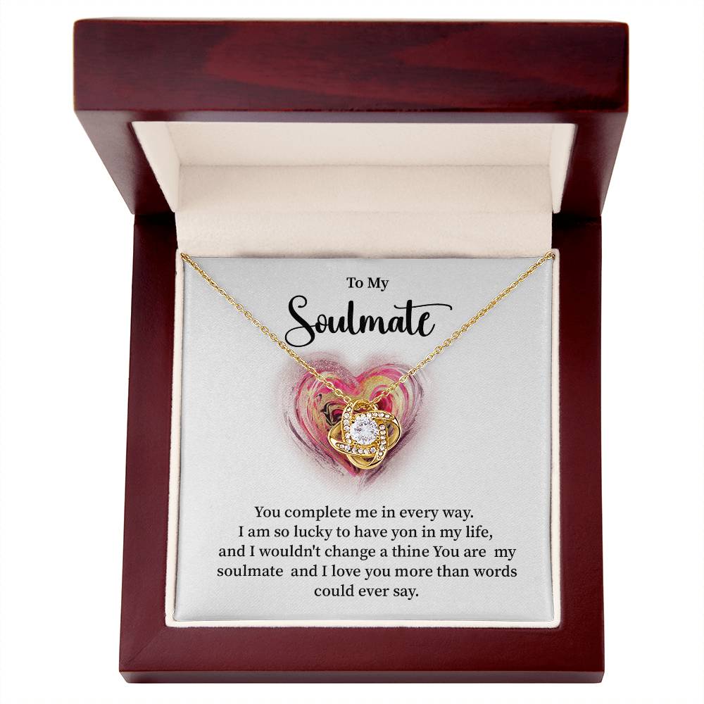 Soulmate Necklace for Her – Romantic Gift Box