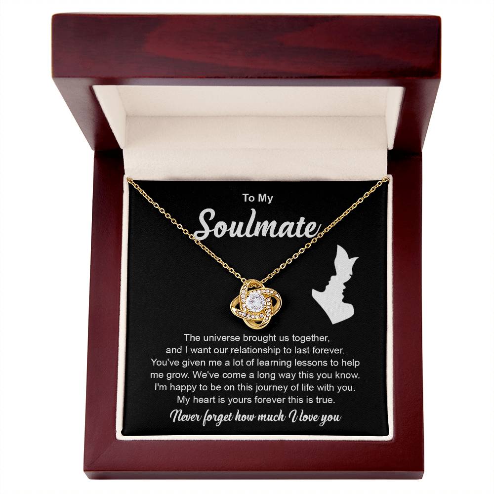 Soulmate Romantic Gift with Heartfelt Message Card