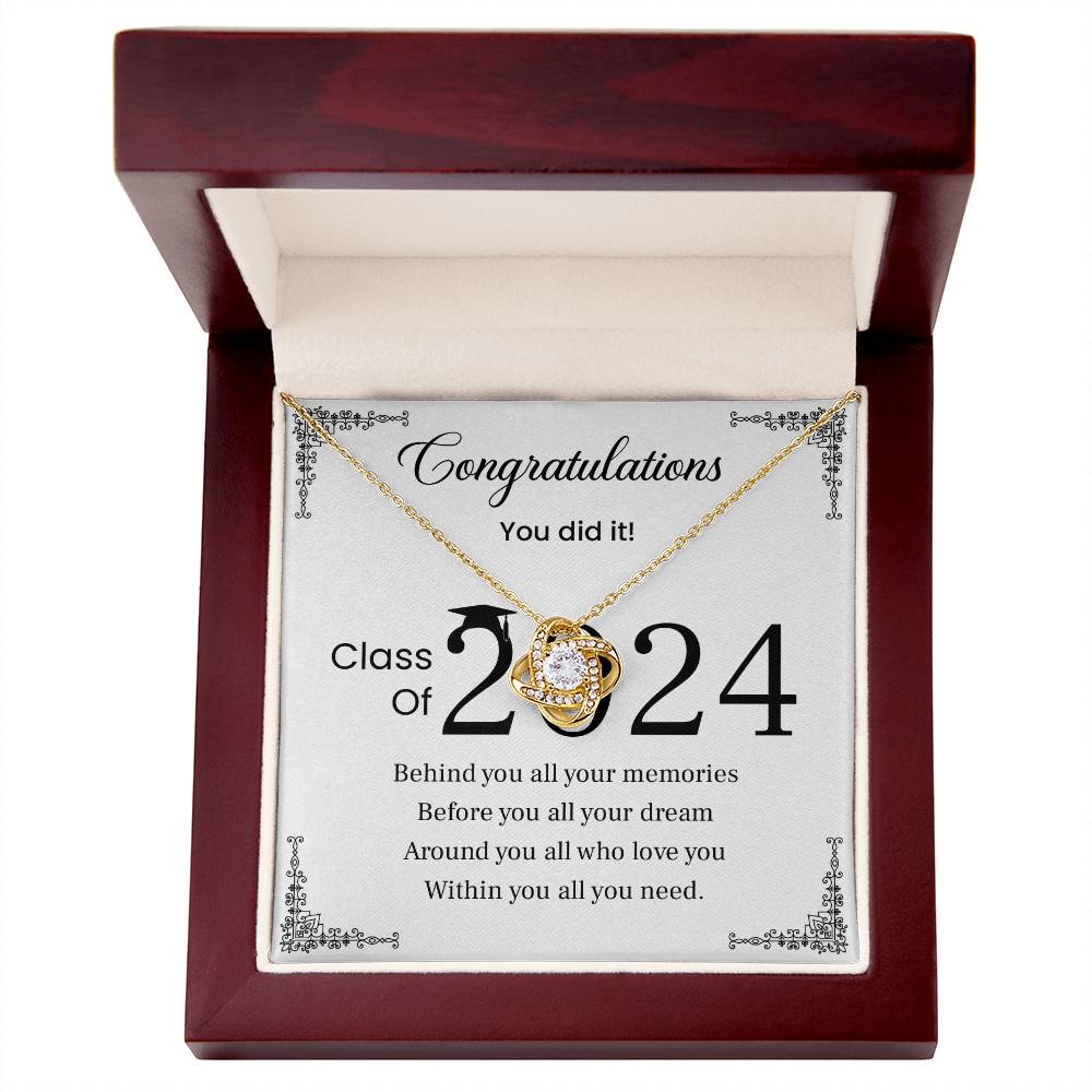 Congratulations Class Of 2024 Necklace Necklace For Bright Memories Celebrate Your Potential Necklace Necklace For Your Unique Gift For Class Of 2024 Celebration Proud Graduate Necklace Necklace For Future Dreams Class Of 2024 Graduation Necklace