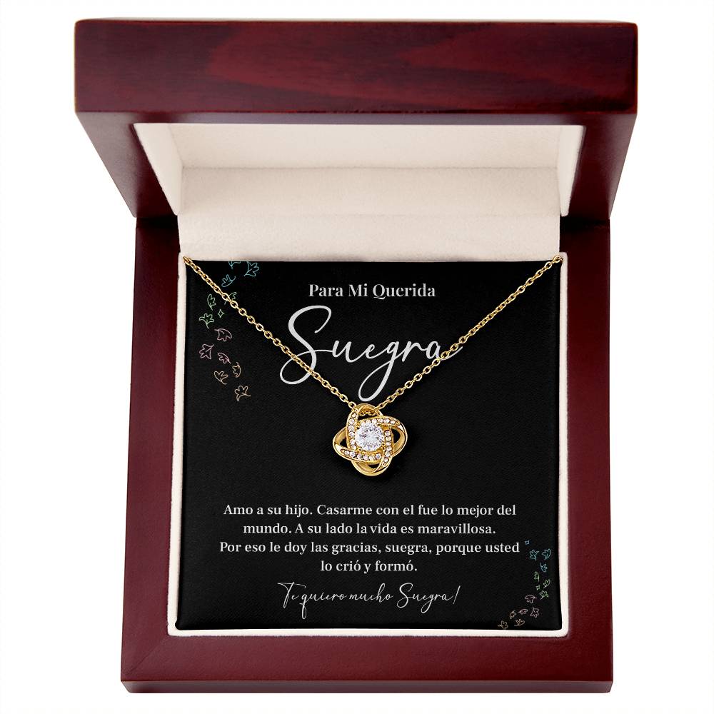 Regalo Para Suegra – Collar con Tarjeta de Amor