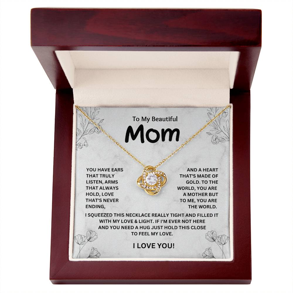 Necklace Gift for Mom from Daughter – Gift Box Included