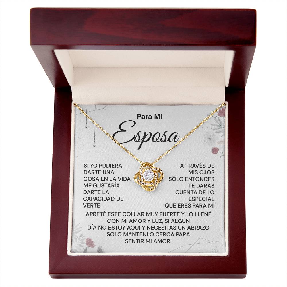 Para Mi Esposa, Amor Eterno, Collar De Joyería De Sincero Agradecimiento, Collar De Corazón Y Alma, Collar De Agradecimiento, Collar De Regalo Que Celebra Nuestro Vínculo, Regalo Especial Para Mi Esposa, Mensaje Sincero Con Collar Para Mi Novia