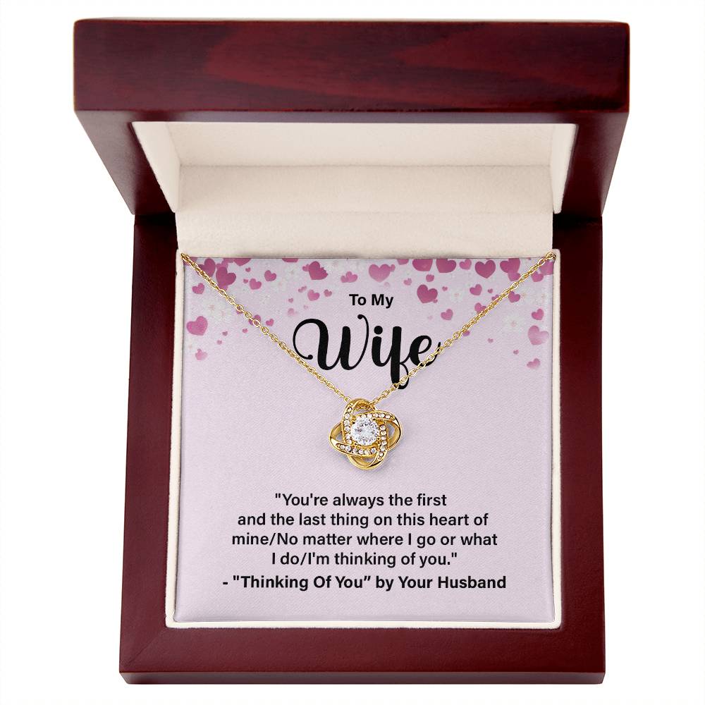 Thinking of You Wife Gift – Message Card Included