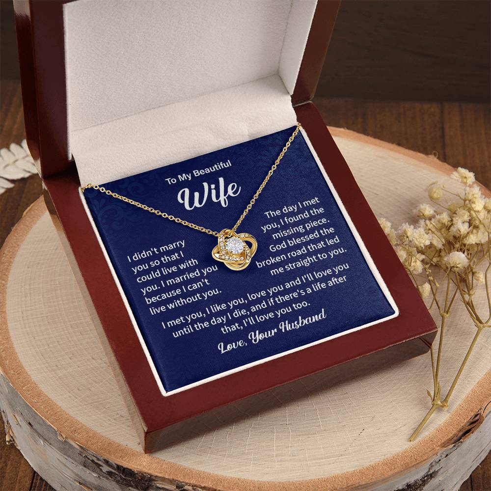 Emotional Gift for Wife from Husband with Love Card