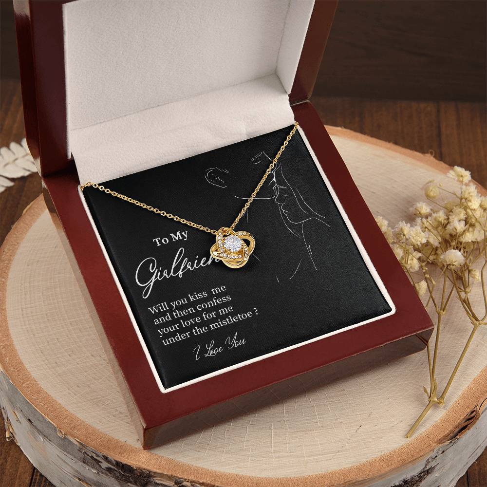 Christmas Gift for Girlfriend Necklace with Gift Set