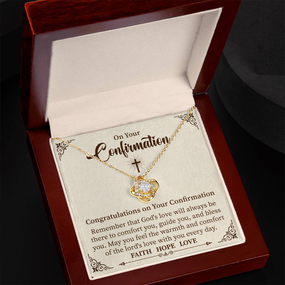 To My Confiramatin Necklace Gift