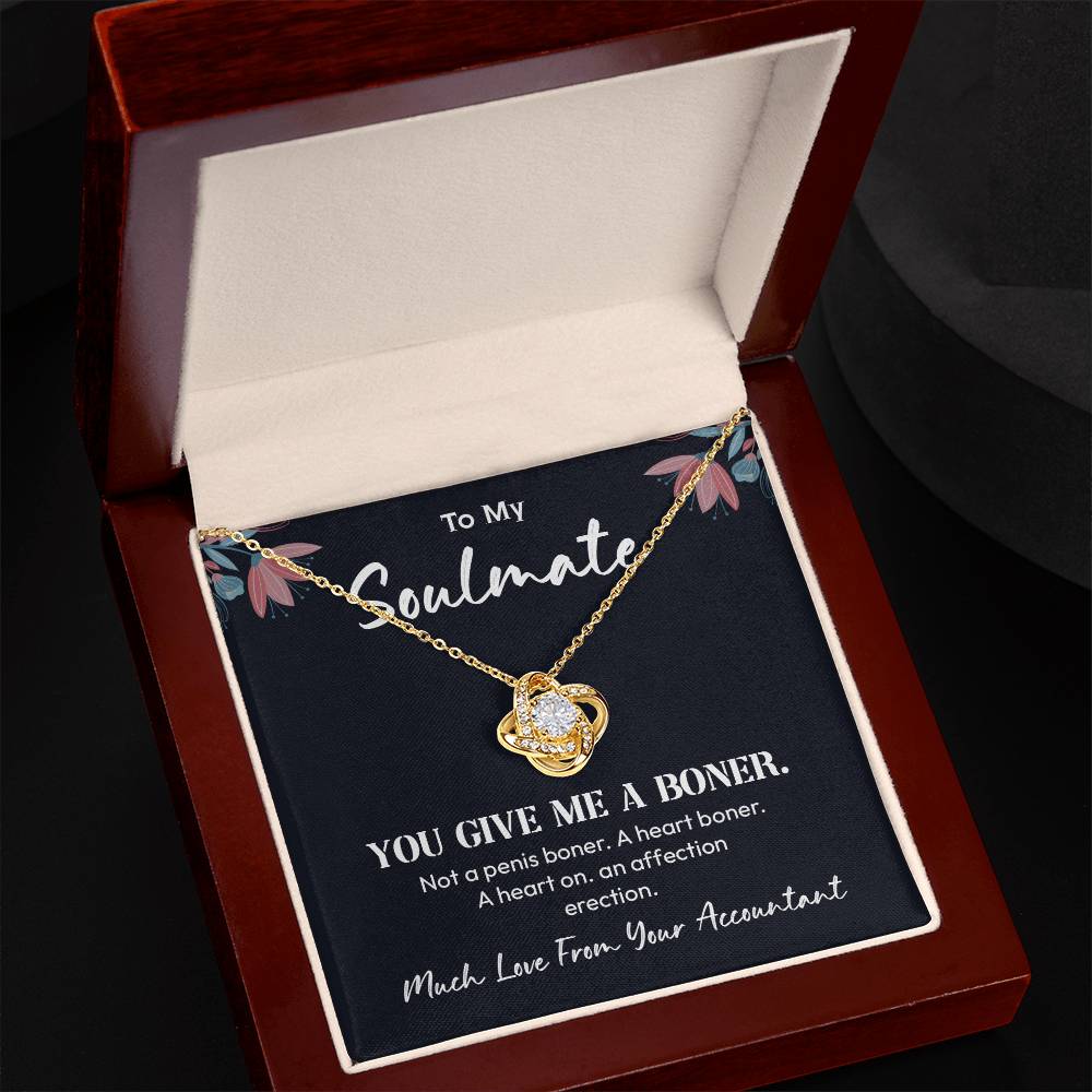 Funny Soulmate Necklace Gift from Accountant