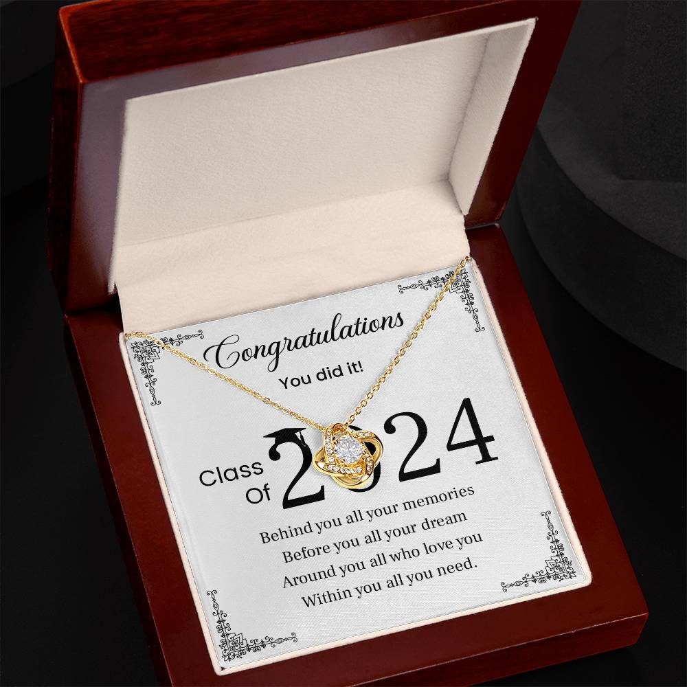 Congratulations Class Of 2024 Necklace Necklace For Bright Memories Celebrate Your Potential Necklace Necklace For Your Unique Gift For Class Of 2024 Celebration Proud Graduate Necklace Necklace For Future Dreams Class Of 2024 Graduation Necklace