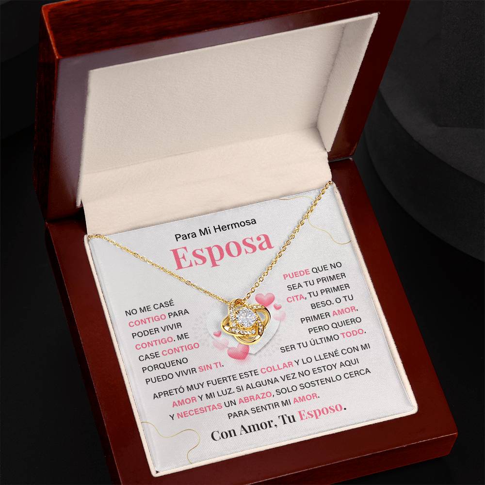 Collar para Esposa con Tarjeta de Amor de Esposo