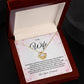 To My Wife Heartfelt Necklace Gift From Your Soulmate Romantic Jewelry Gift
