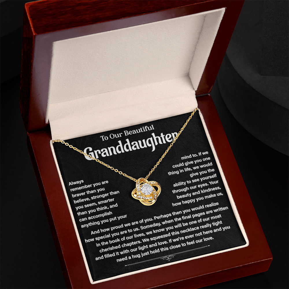 To my beautiful Granddaughter