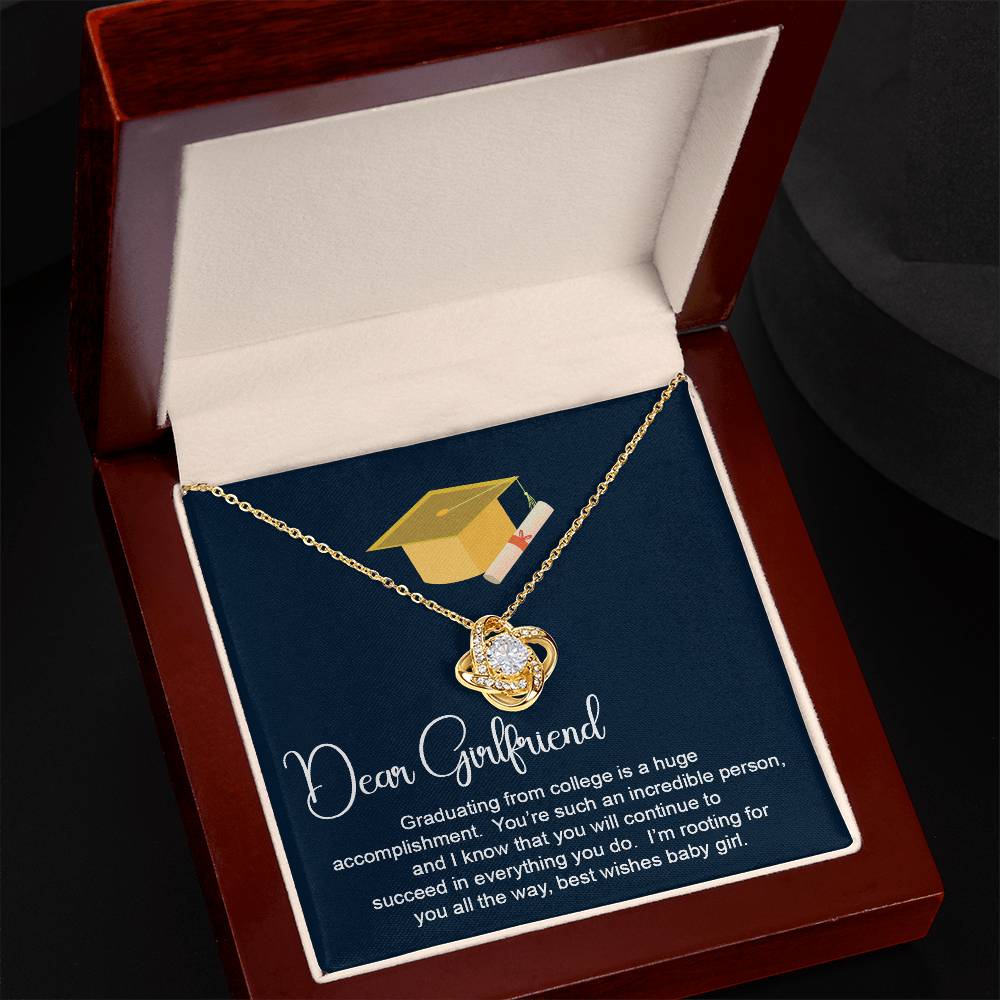 Dear Girlfriend Necklace Girlfriend Graduation Necklace Gift Gift For Graduation Necklace For Girlfriend Proud Of You Graduation Necklace Best Wishes Necklace For Girlfriend Sentimental Gift For Girlfriend Necklace For Girlfriend Necklace For Girlfriend