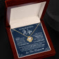 Wife Necklace Gift from Husband Romantic Message Card Box