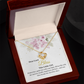 Blessing Pendant For Little Girl Necklace