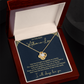 Mother in Law Necklace Gift Daughter in Law Appreciation