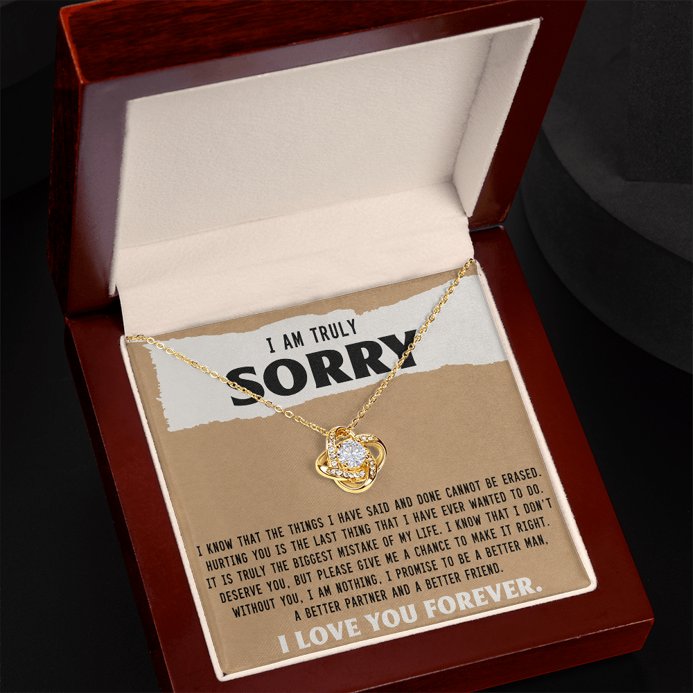 I m Turly sorry