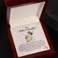 Mother & Daughter Gift Necklace with Meaningful Card