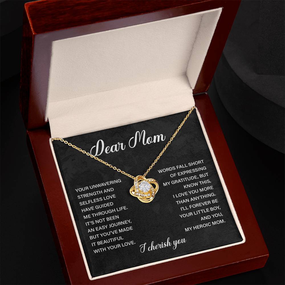 Dear Mom Dear Mom Necklace Gift Thoughtful Gift For Mom Unique Gift For Mother-child Bond Meaningful Gift For Mom Proud Son Gift For Mom Special Occasion Gift For Mom Best Mom Ever Necklace Spiritual Bond With Mom Necklace