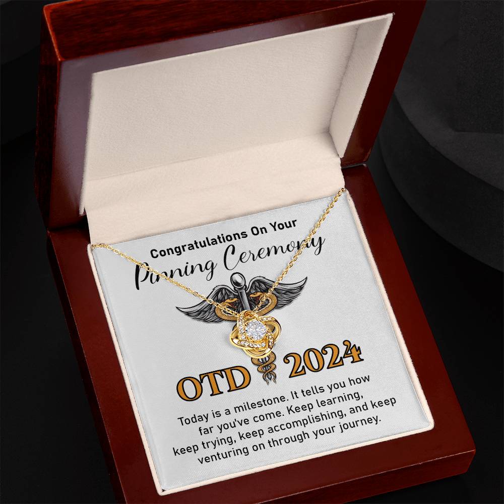 Congratulations On Your Otd 2024 Pinning Ceremony Necklace Otd 2024 Pinning Ceremony Necklace Pinning Ceremony Milestone Necklace Congratulations Pinning Ceremony Jewelry Otd 2024 Graduation Necklace Gift Necklace For Celebrating