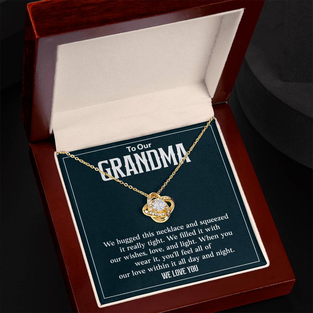 To Our Grandma Grandma Necklace Gift Heartfelt Gift For Grandma Sentimental Jewelry For Grandmother Emotional Necklace For Grandma Jewelry Gift For Grandma Grandchildren To Grandma Gift Special Gift For Grandma Meaningful Gift For Grandma