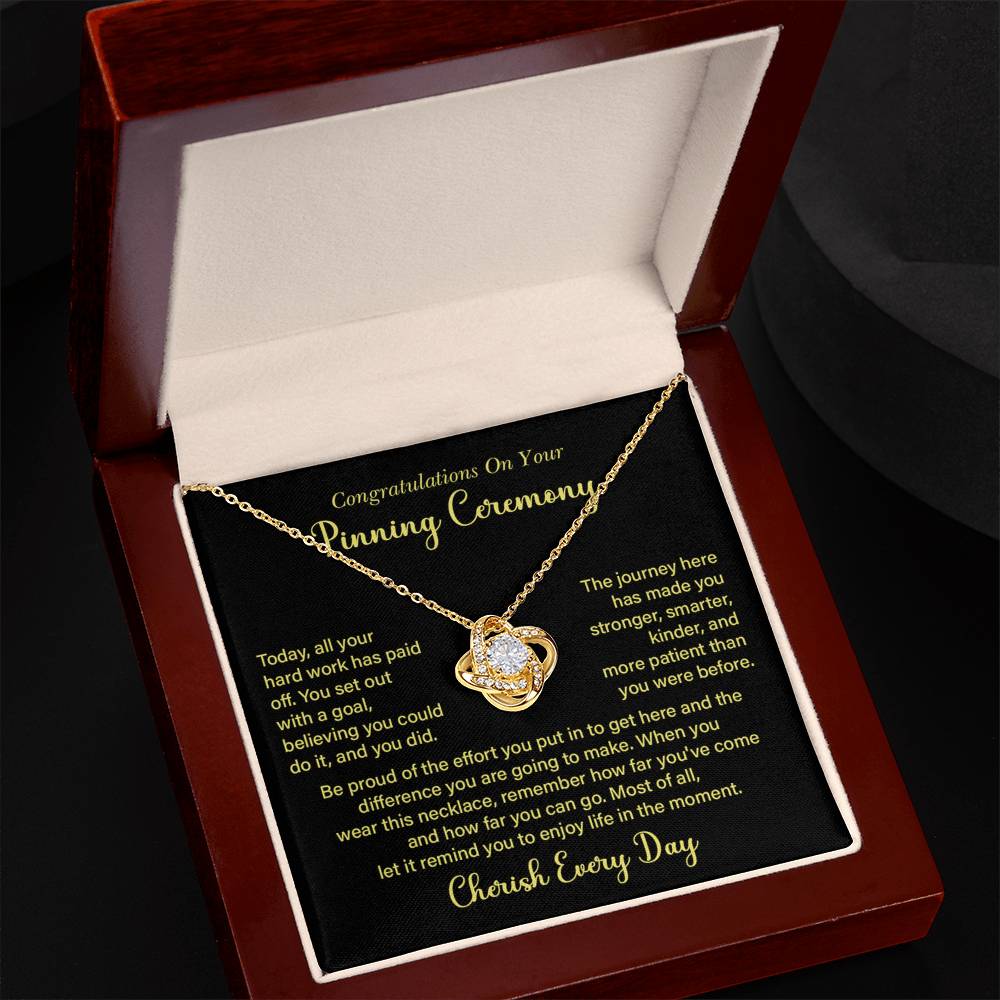 Congratulations On Your Pinning Ceremony Necklace Pinning Ceremony Necklace Gift Congratulations Pinning Ceremony Jewelry Journey Of Success Necklace Pinning Ceremony Milestone Necklace Necklace To Celebrate Hard Work Pinning Ceremony Keepsake Jewelry