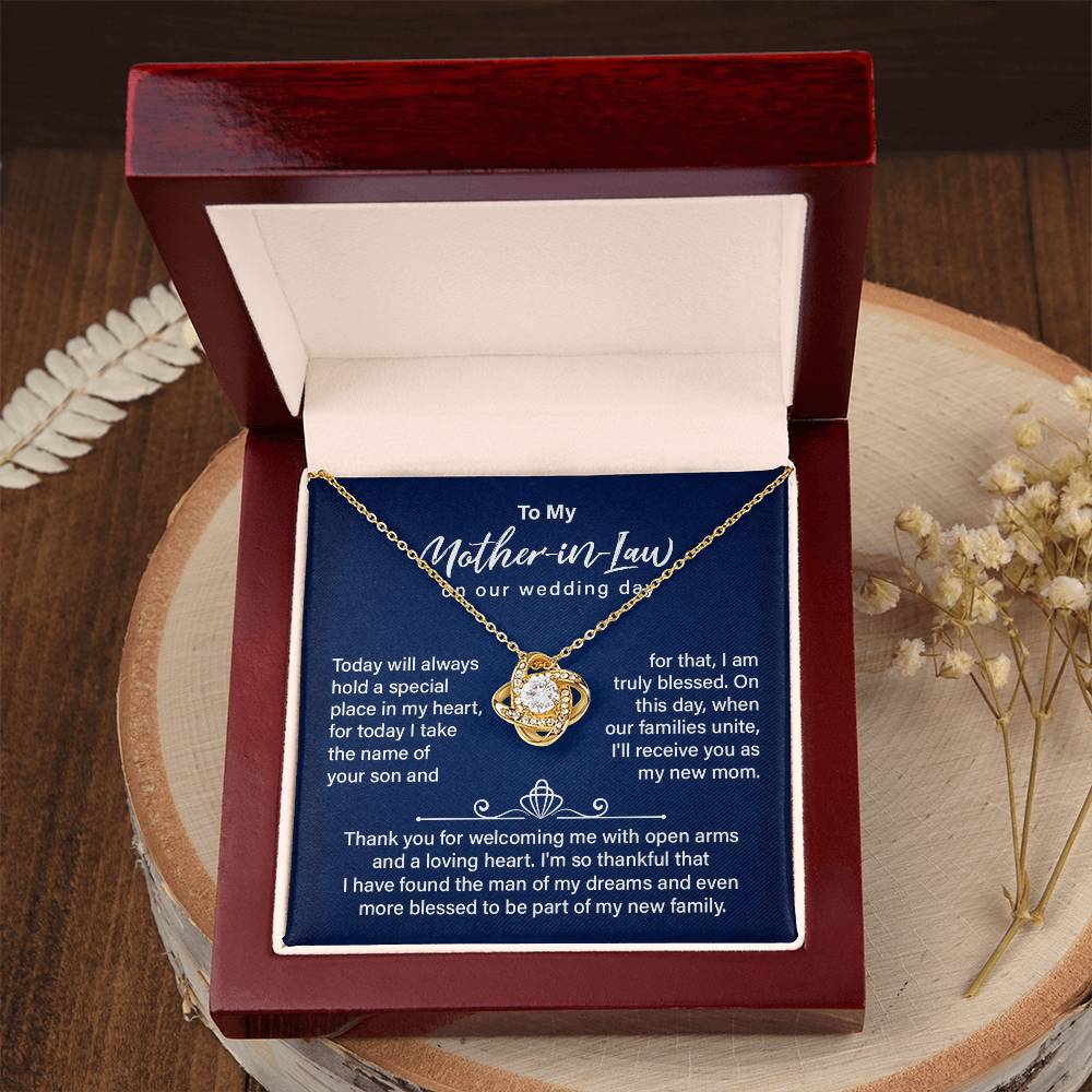 Mother-in-Law Gift from Bride – Wedding Day Card Box