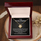 Twin Flame Necklace Gift for Soulmate With Message Card