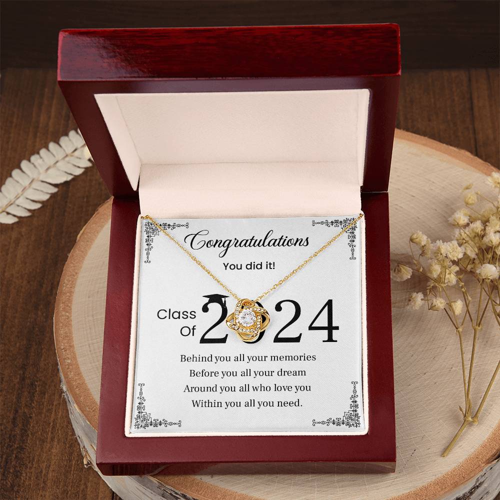 Congratulations Class Of 2024 Necklace Necklace For Bright Memories Celebrate Your Potential Necklace Necklace For Your Unique Gift For Class Of 2024 Celebration Proud Graduate Necklace Necklace For Future Dreams Class Of 2024 Graduation Necklace