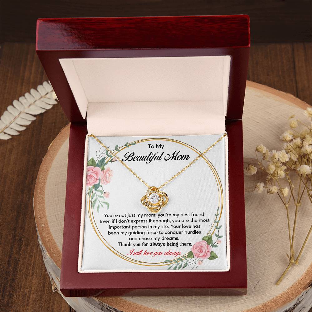 Gift for Mom from Daughter or Son with Message Card