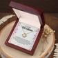 New US Citizen Gift – Necklace with Message Card