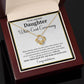 White Coat Ceremony Gift For Daughter Necklace With Gift Box