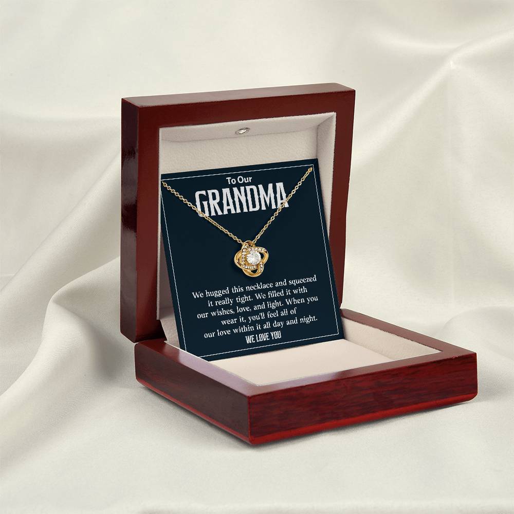 To Our Grandma Grandma Necklace Gift Heartfelt Gift For Grandma Sentimental Jewelry For Grandmother Emotional Necklace For Grandma Jewelry Gift For Grandma Grandchildren To Grandma Gift Special Gift For Grandma Meaningful Gift For Grandma