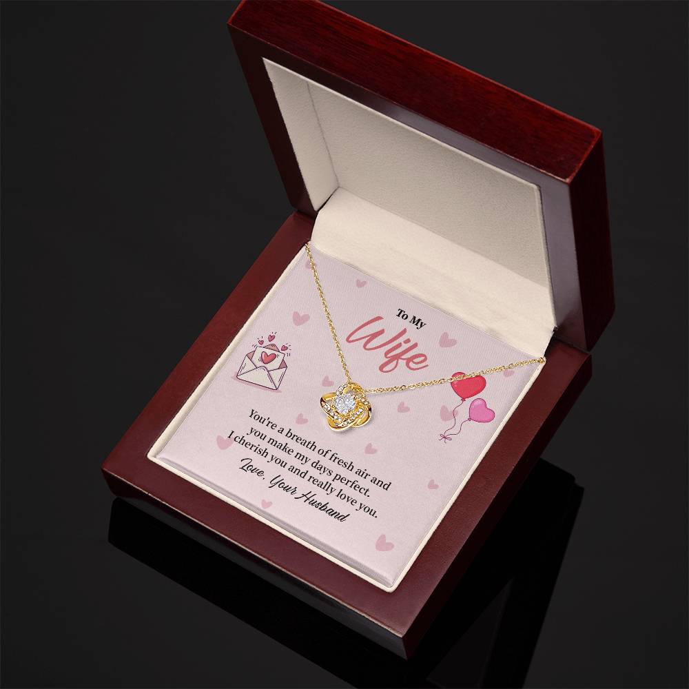 Romantic Wife Necklace Gift from Husband Love Box