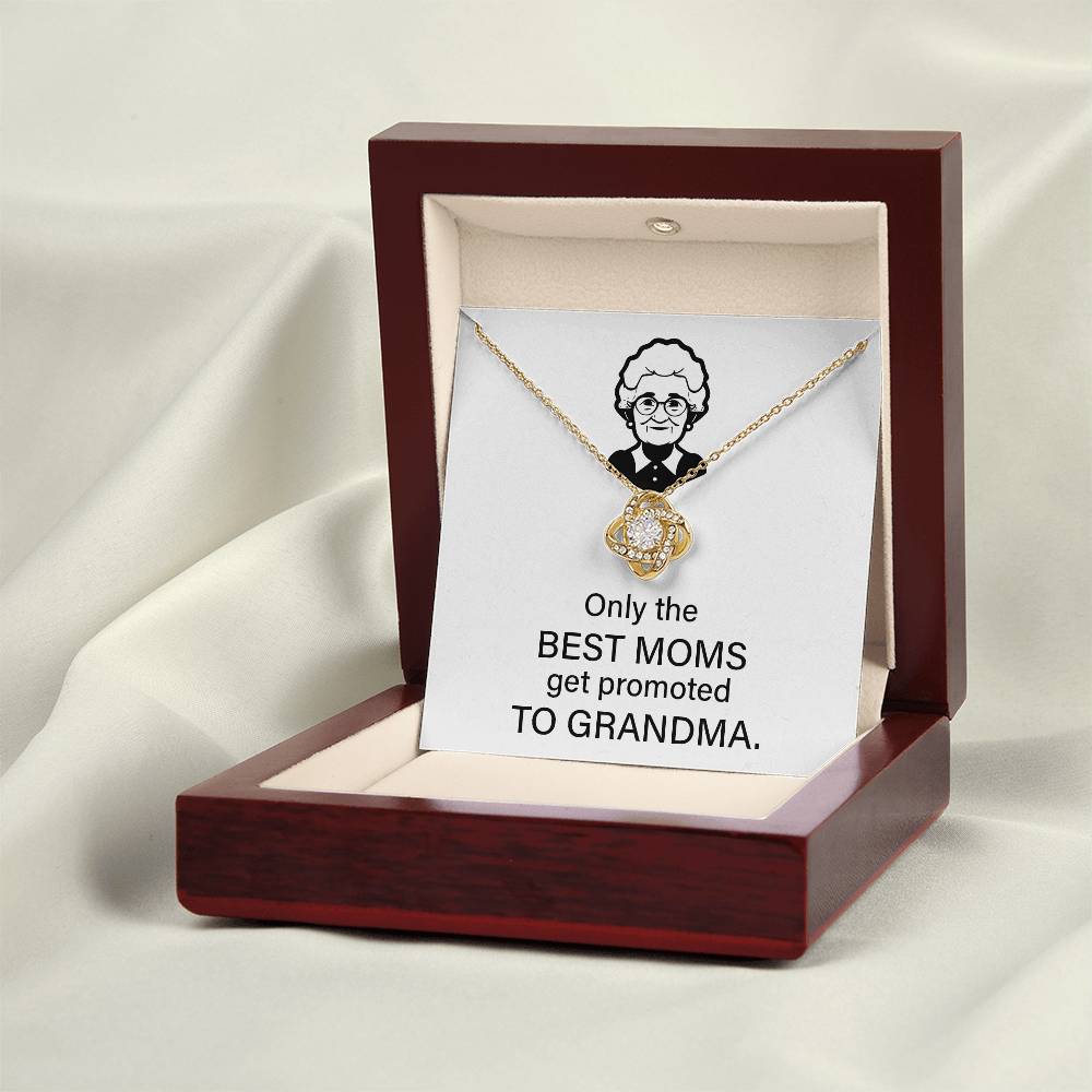 To The Best Moms Who Become Grandmas Grandma Necklace Gift Best Mom To Grandma Gift Jewelry Gift For Grandma Sentimental Jewelry For Grandmother Emotional Keepsake For Grandma Family Connection Necklace Sentimental Keepsake For Grandma