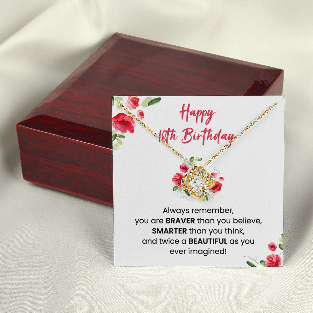 Happy 18th Birthday - Celebrate Your Strength, Intelligence, And Beauty On This Special Day